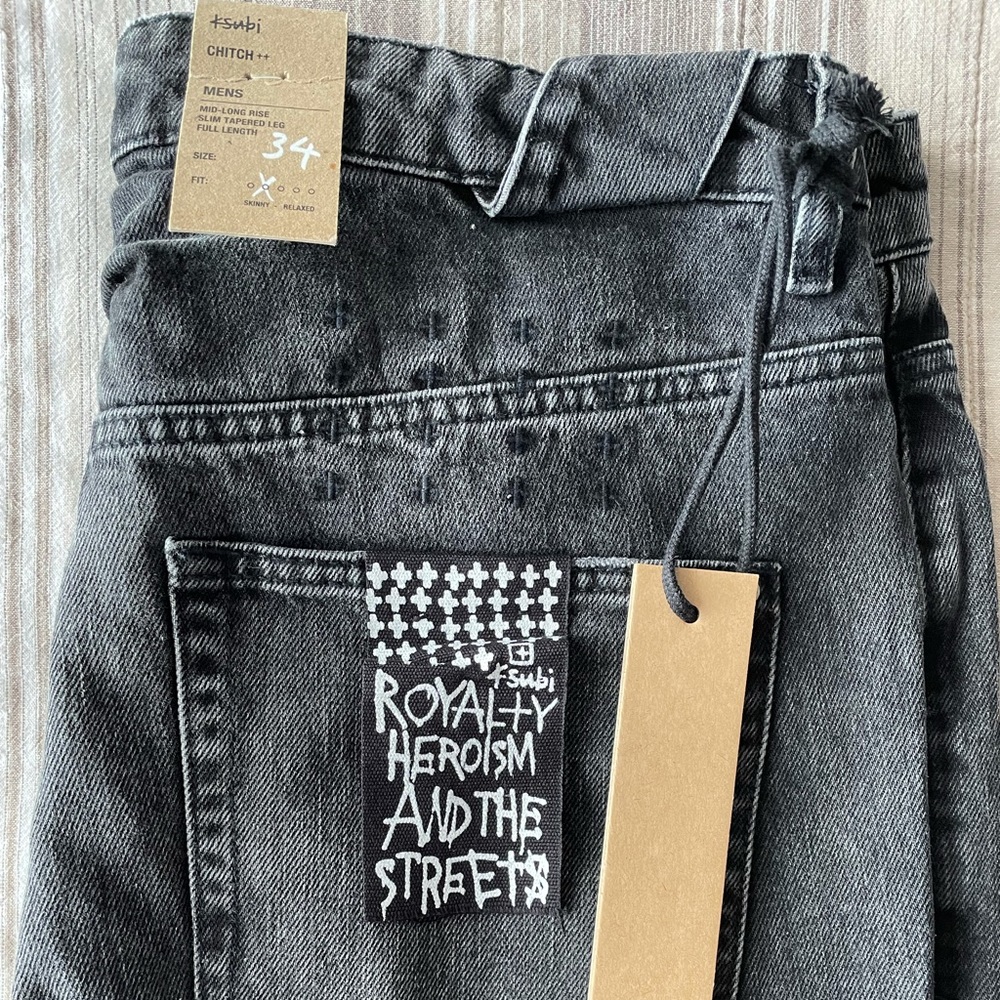 Ksubi Chitch Asphalt Trashed